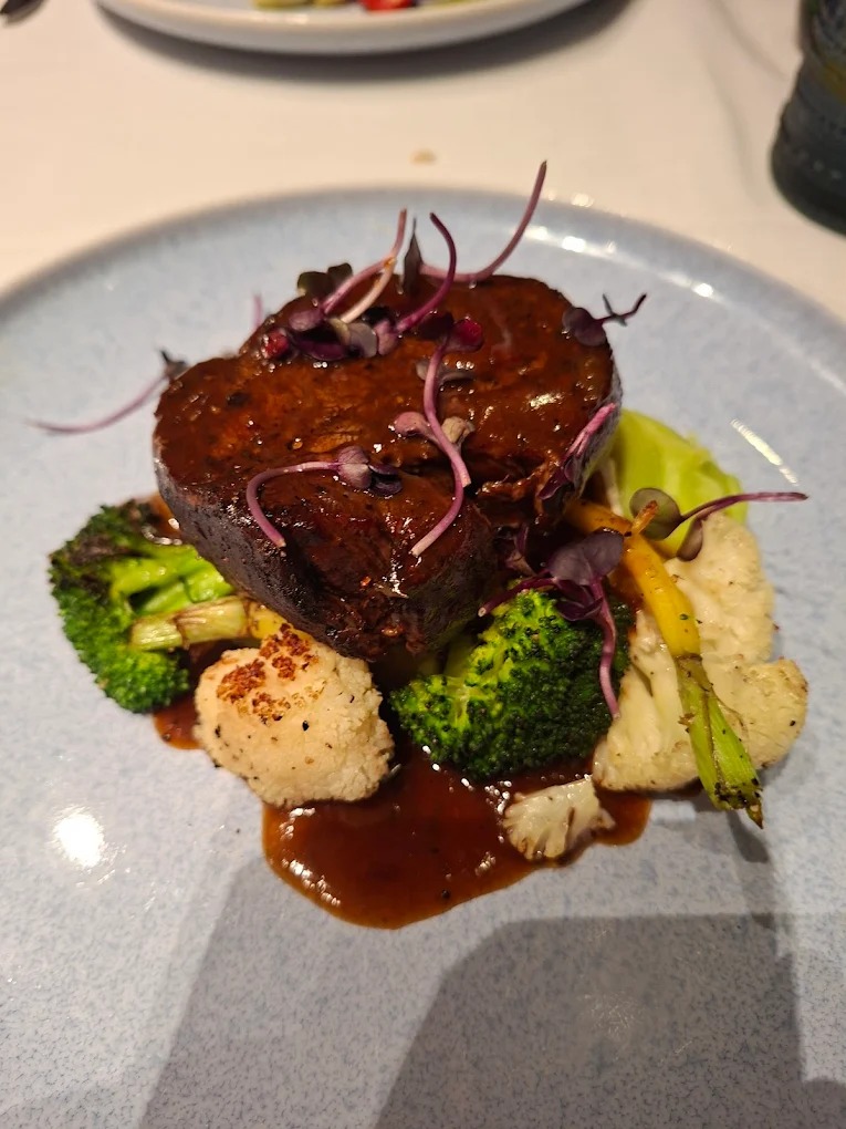Braised lamb at The Thirsty Peacock