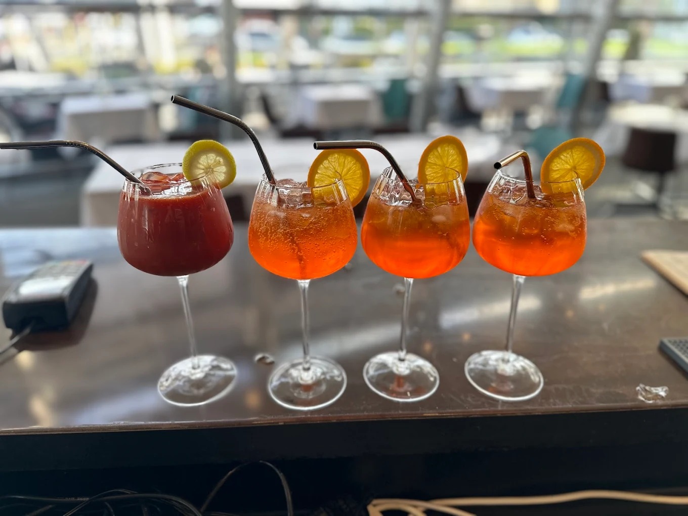 Craft cocktails at The Thirsty Peacock