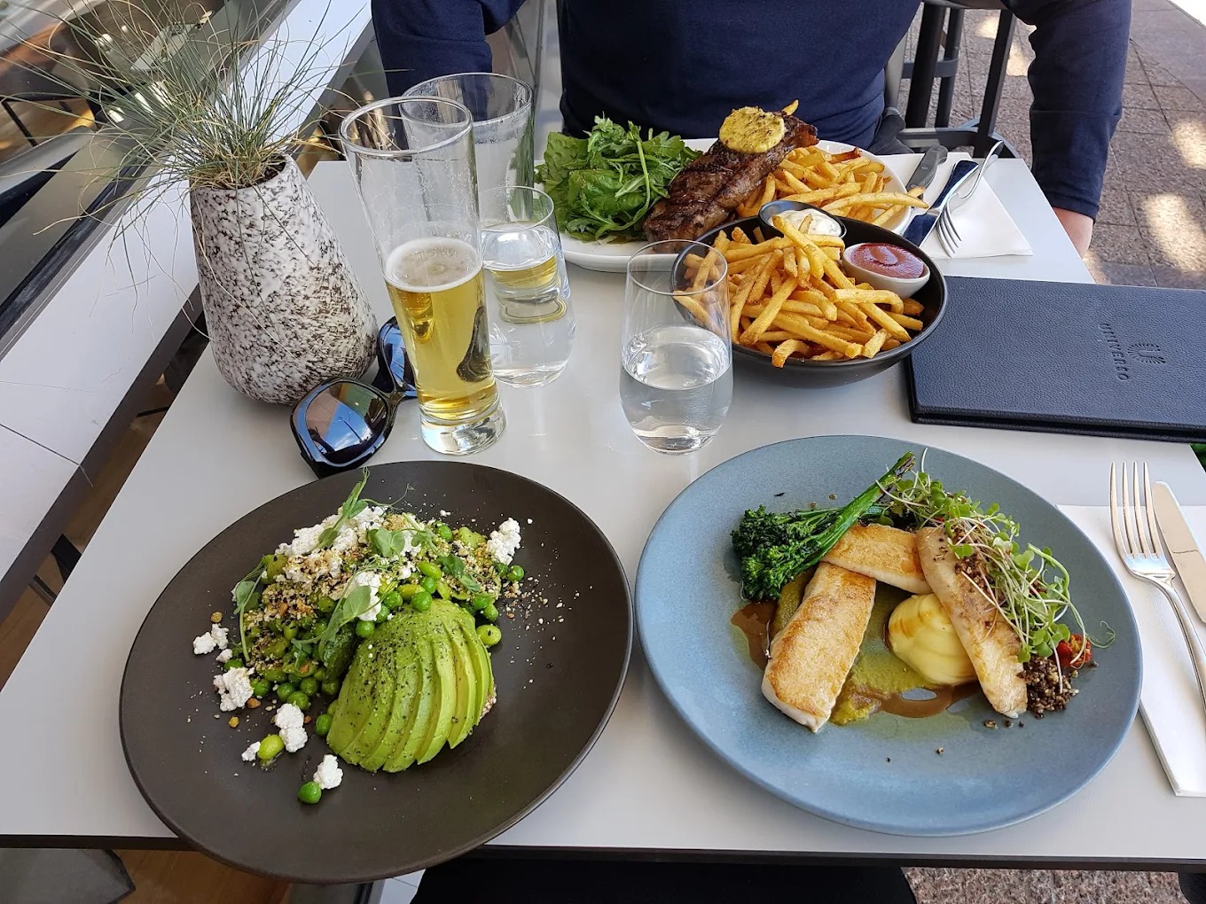 Chef's platter at The Thirsty Peacock