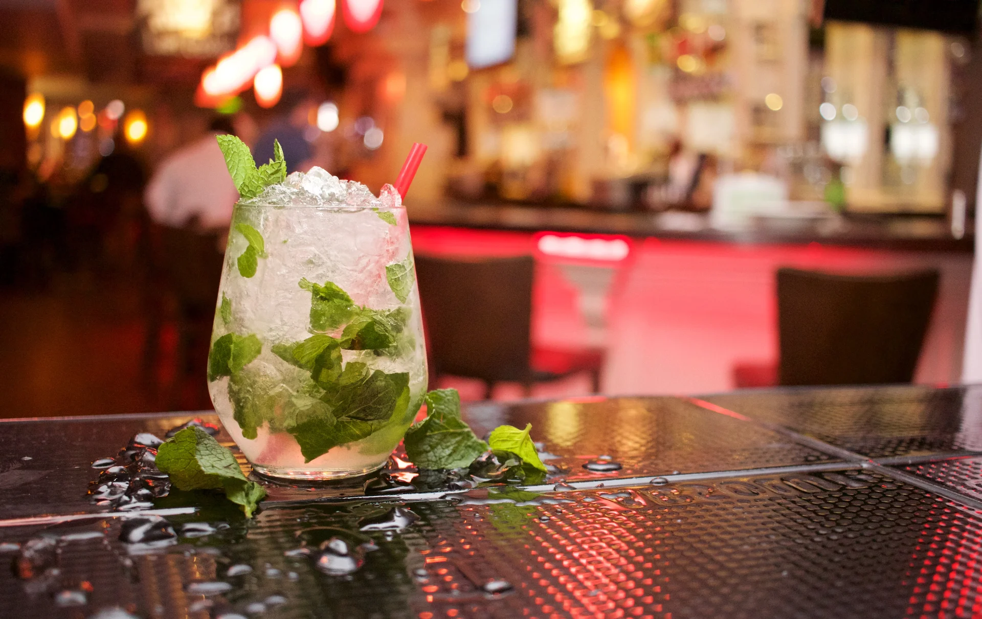Craft cocktails at The Thirsty Peacock
